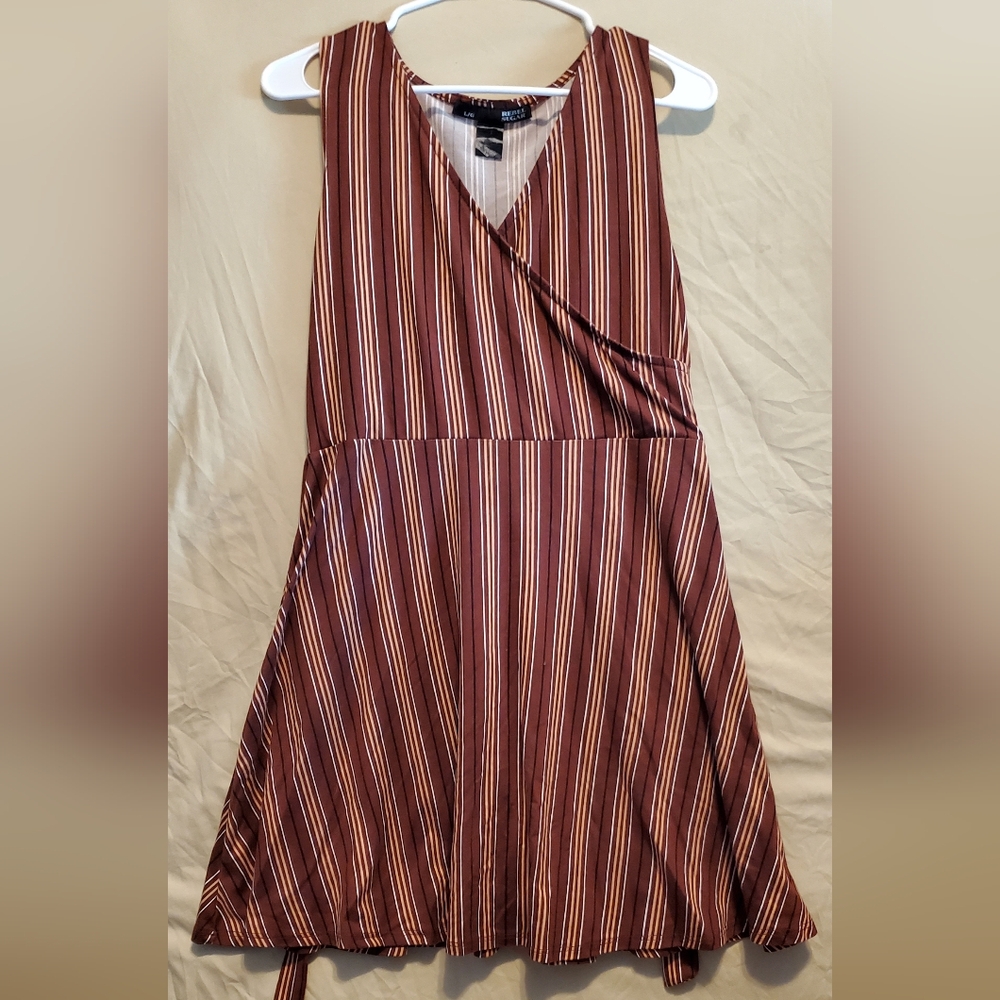 Rebel Sugar Faux Wrap Dress